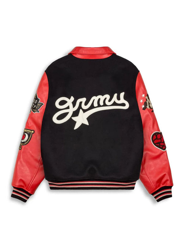 Chaqueta Grimey Mud´S The Residence Negra Unisex GBJK194-BLK NEGRO