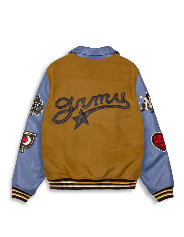 Chaqueta Grimey Mud´S The Residence Marrón Unisex