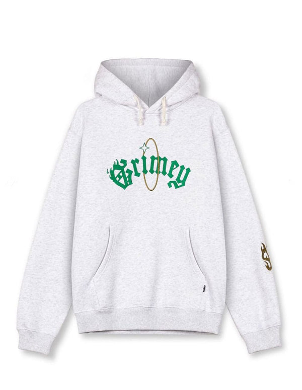 Sudadera con Capucha Grimey Saoirse Vintage Gris Unisex