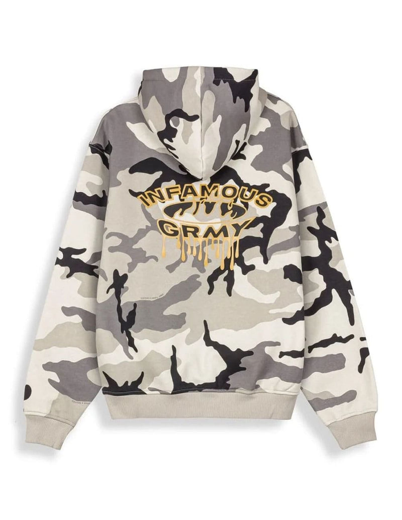 Sudadera con Capucha Grimey Follow The Dolar  Multicolor Unisex