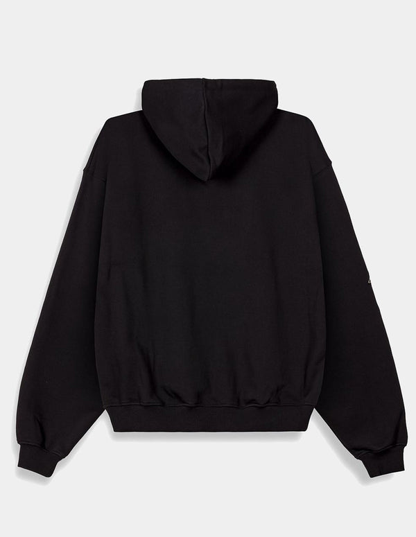 Sudadera con Capucha Grimey The Shelter Boxy Negra Unisex
