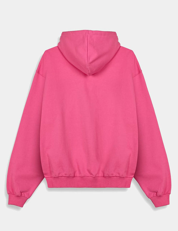 Sudadera con Capucha Grimey The Shelter Boxy Rosa Unisex