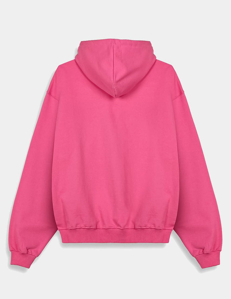 Sudadera con Capucha Grimey The Shelter Boxy Rosa Unisex