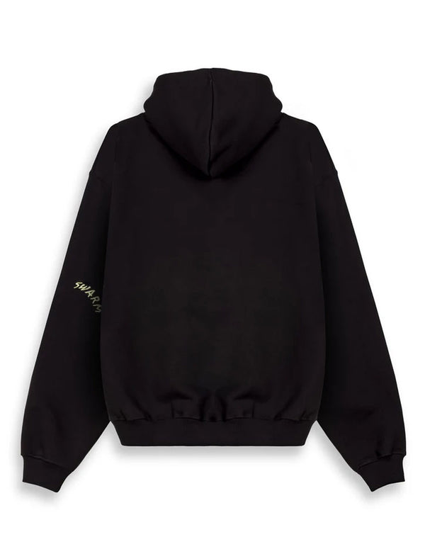 Sudadera con Capucha Grimey The Swarm Dc Shoes X Grimey Boxy Negra Unisex