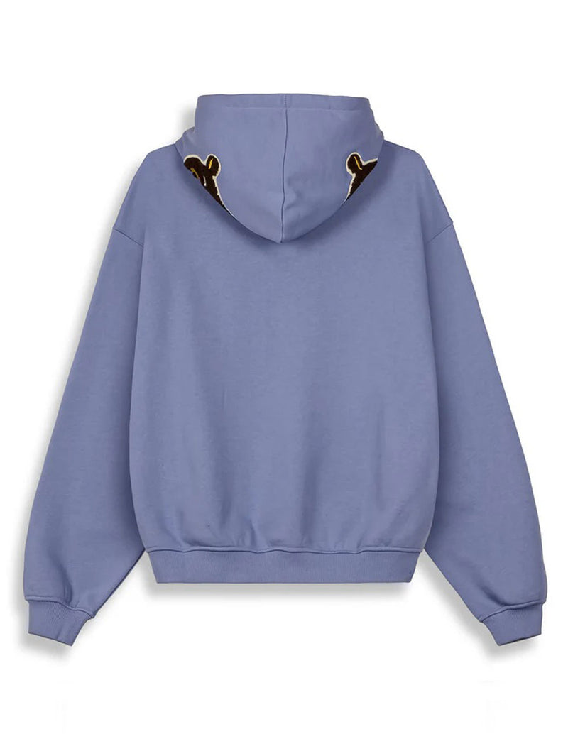 Sudadera con Capucha Grimey Mud S The Residence Madrid Boxy Azul Unisex