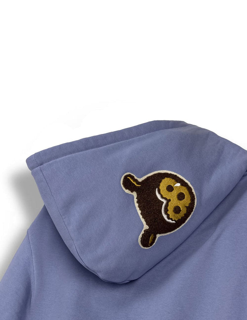 Sudadera con Capucha Grimey Mud S The Residence Madrid Boxy Azul Unisex
