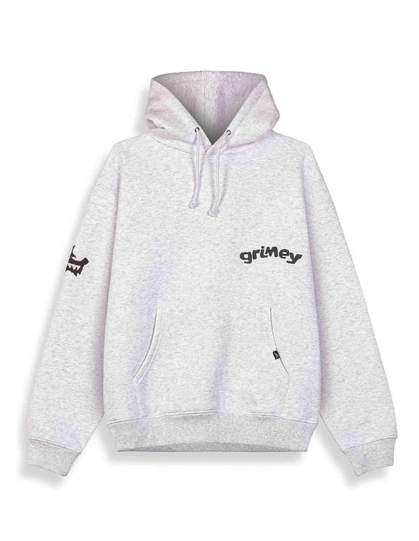 Sudadera con Capucha Grimey The Planet Regular Gris Hombre
