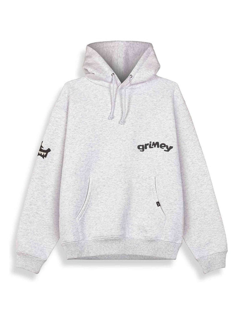 Sudadera con Capucha Grimey The Planet Regular Gris Hombre