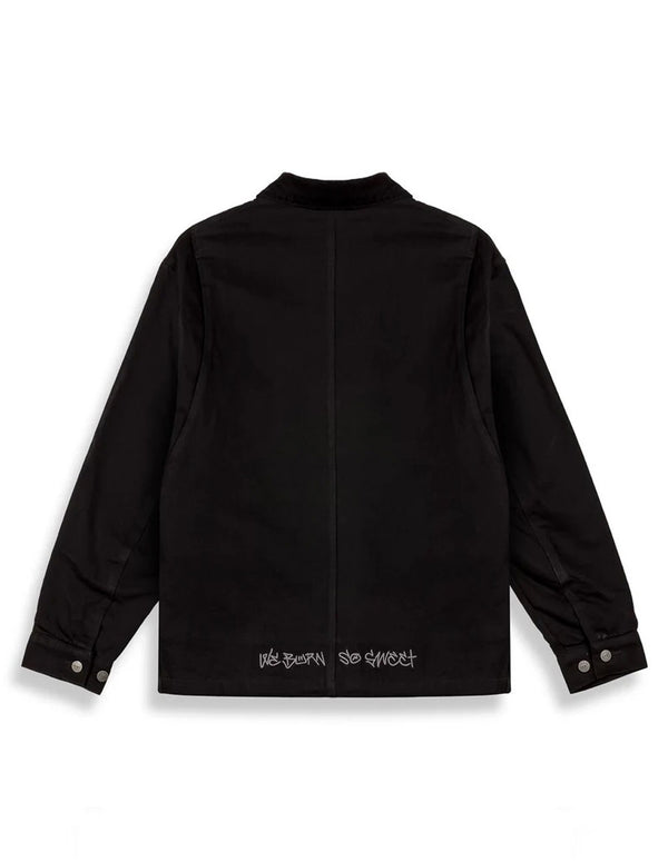 Chaqueta Grimey Denim The Shelter Negra Unisex