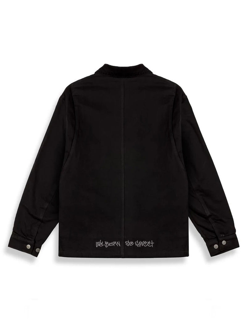 Chaqueta Grimey Denim The Shelter Negra Unisex