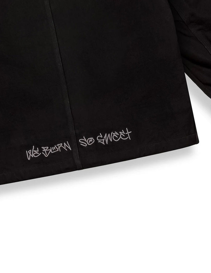 Chaqueta Grimey Denim The Shelter Negra Unisex