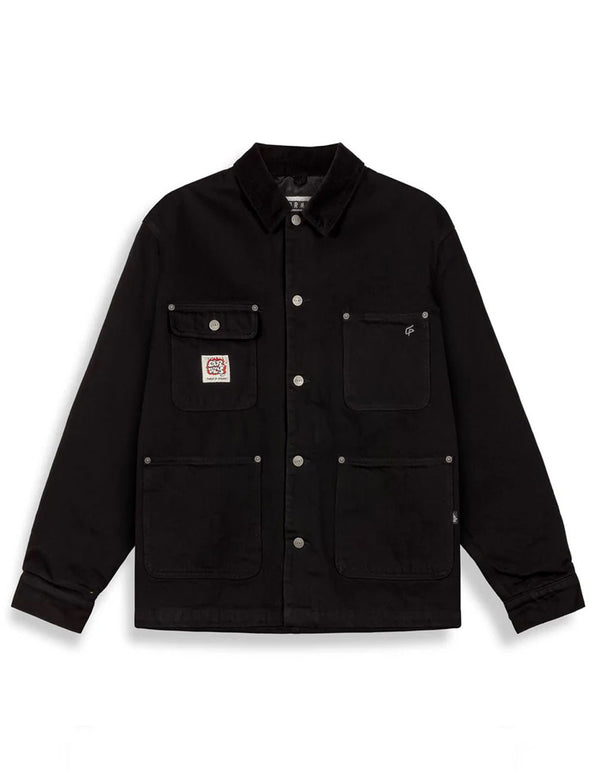 Chaqueta Grimey Denim The Shelter Negra Unisex
