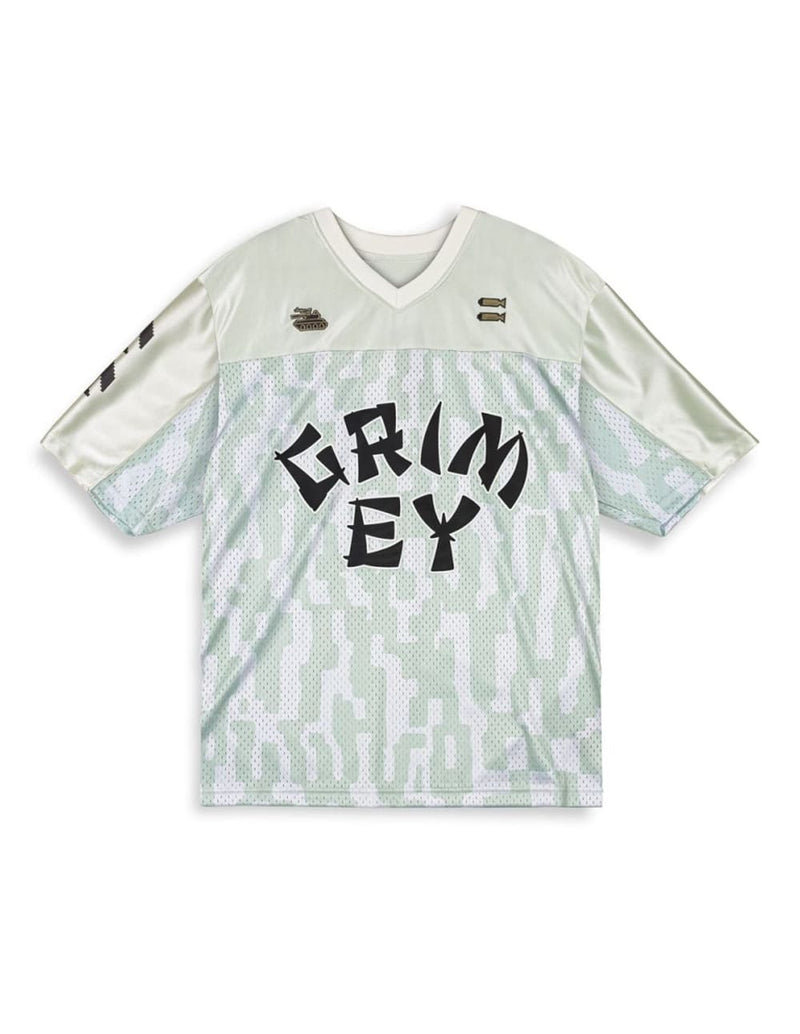 Camiseta Grimey Lucky Dragon Mesh Blanca Unisex