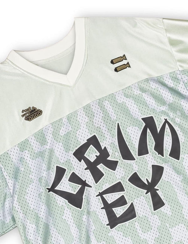 Camiseta Grimey Lucky Dragon Mesh Blanca Unisex