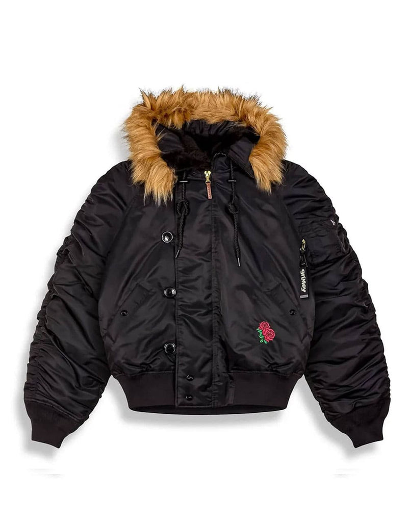 Chaqueta Grimey The Planet N-2B Flight Negra Unisex