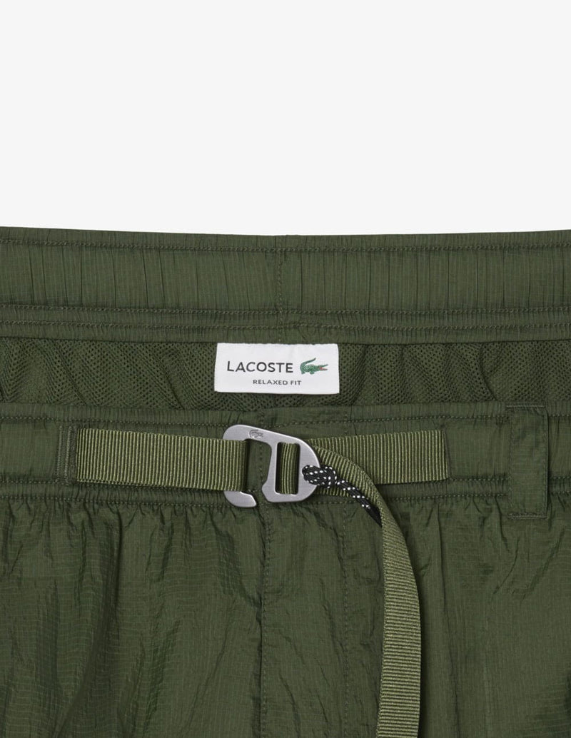 Pantalón Corto Lacoste con Logo Verde Hombre