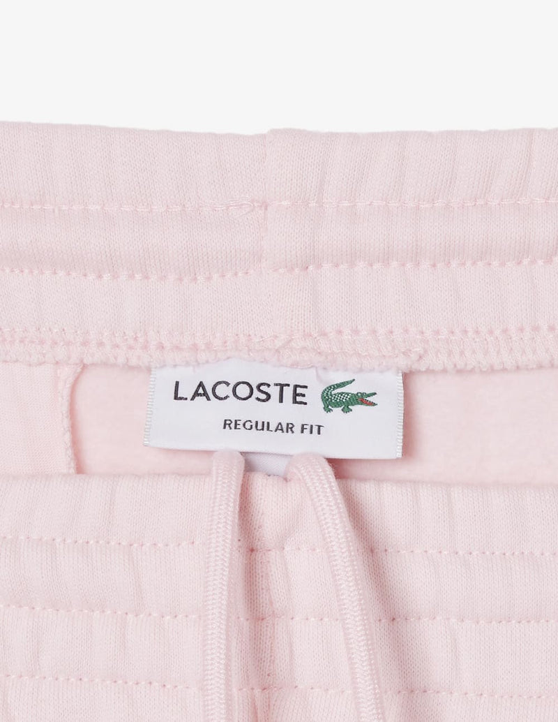 Pantalón Corto Lacoste de Algodón Cepillado Rosa Hombre