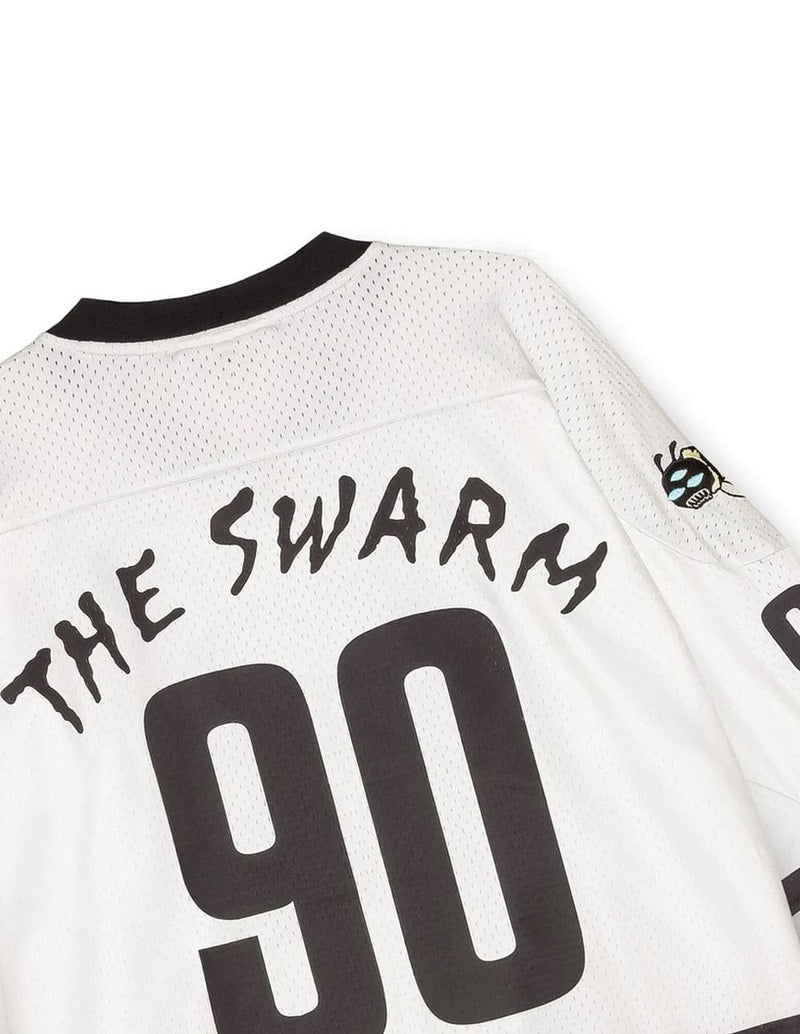 Camiseta Grimey The Swarm Blanca Unisex