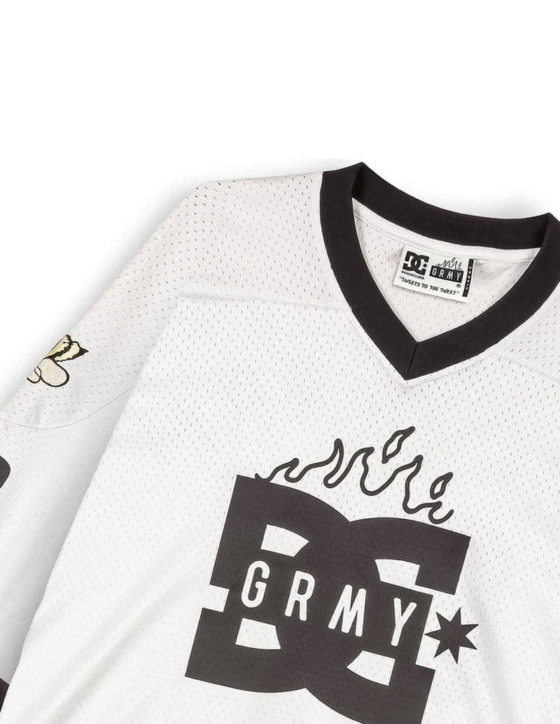 Camiseta Grimey The Swarm Blanca Unisex
