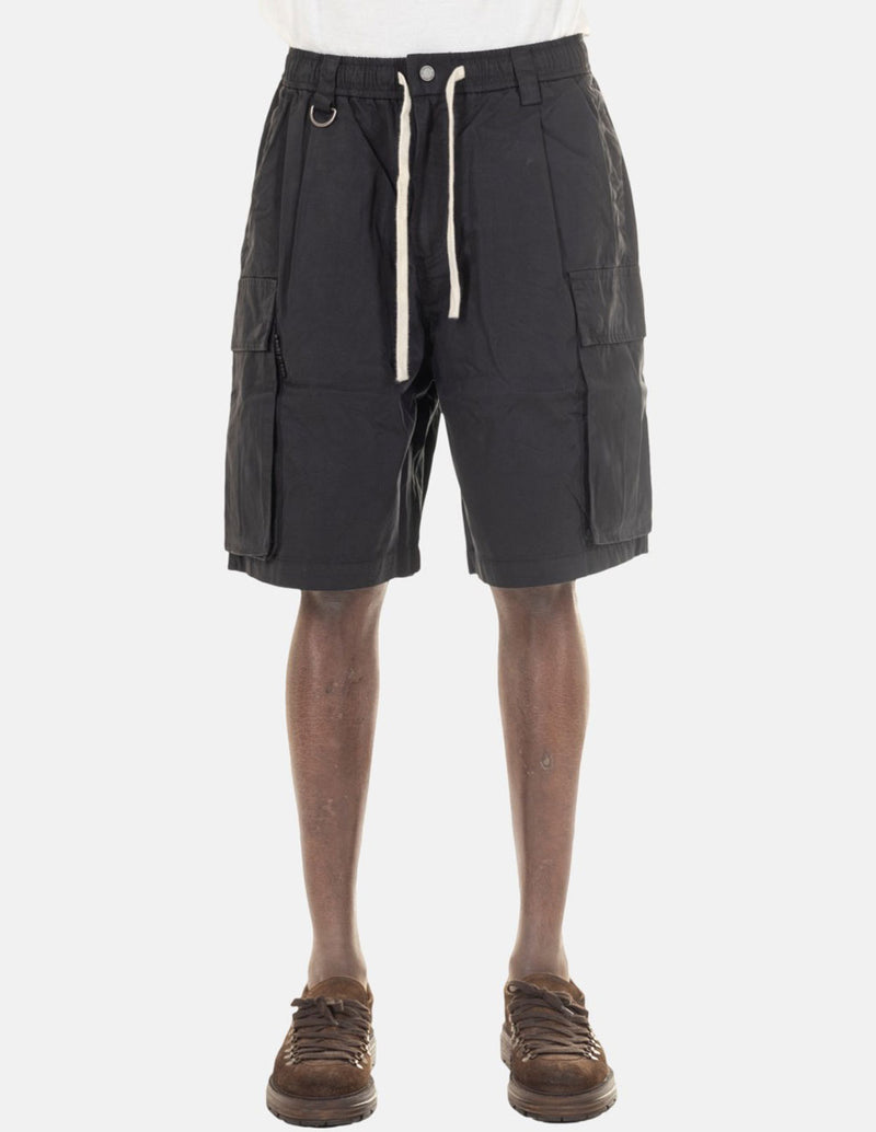 Pantalón Corto Gianni Lupo Cargo Negro Hombre