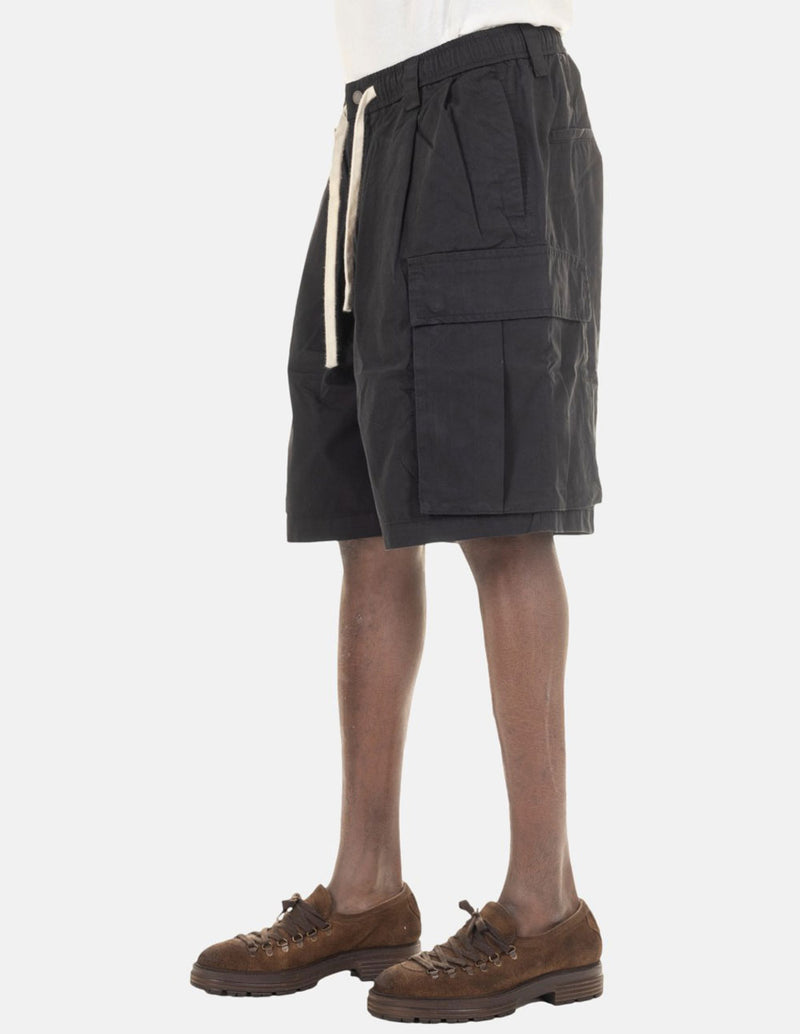 Pantalón Corto Gianni Lupo Cargo Negro Hombre