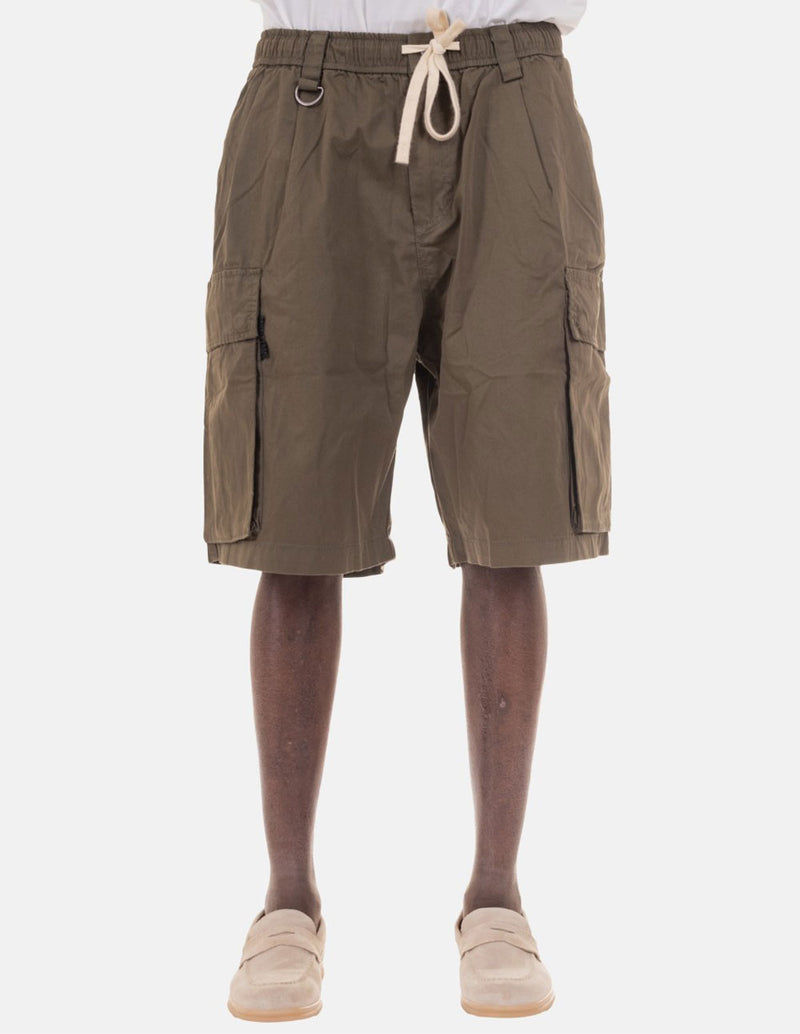 Pantalón Corto Gianni Lupo Cargo Negro Hombre