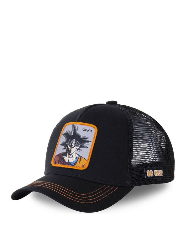 Gorra Capslab Son Goku Dragon Ball Negra Unisex