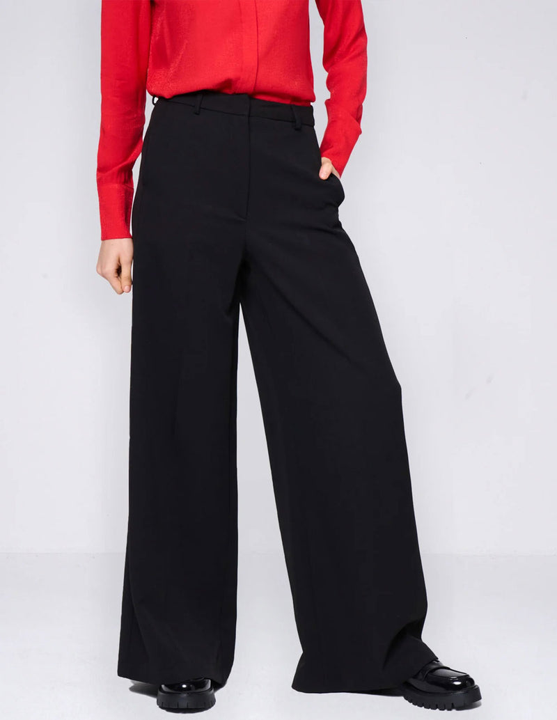 Pantalón Silvian Heach Ampi Negro Mujer