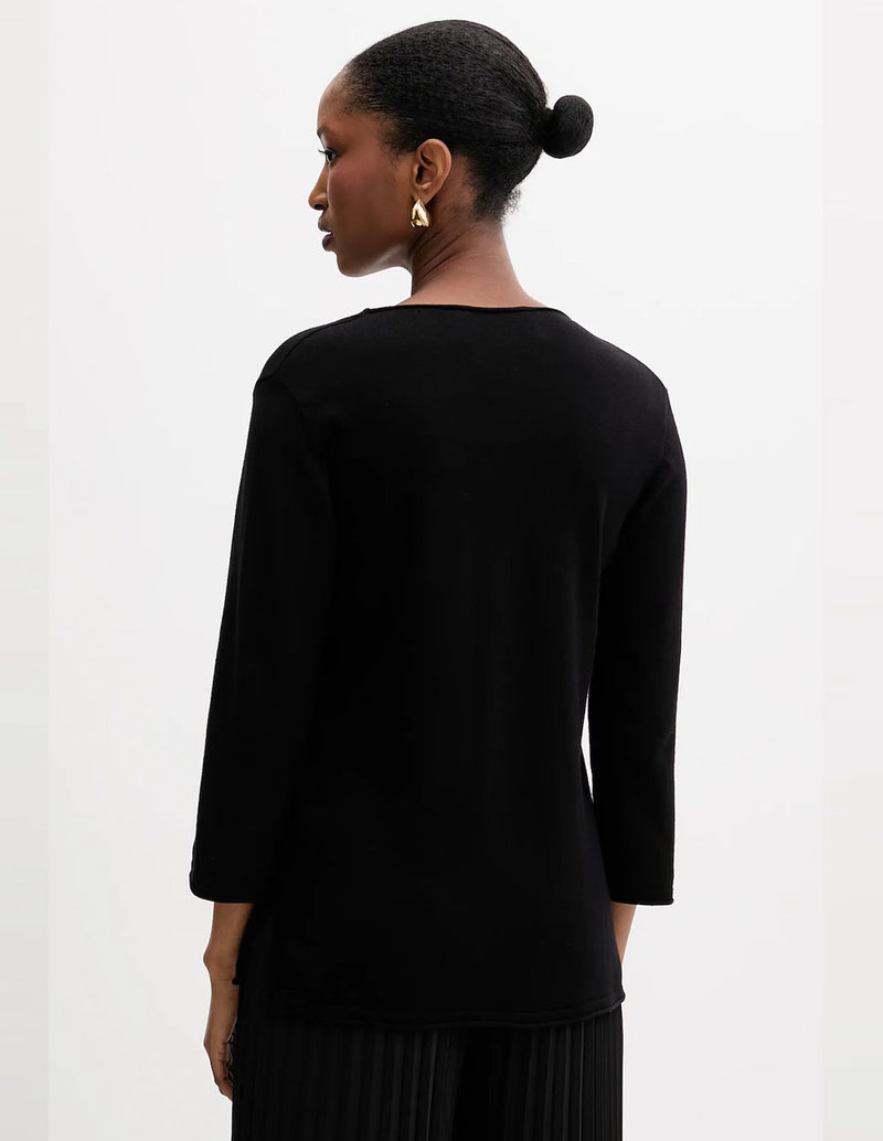 Jersey Silvian Heach Sanke Negro Mujer