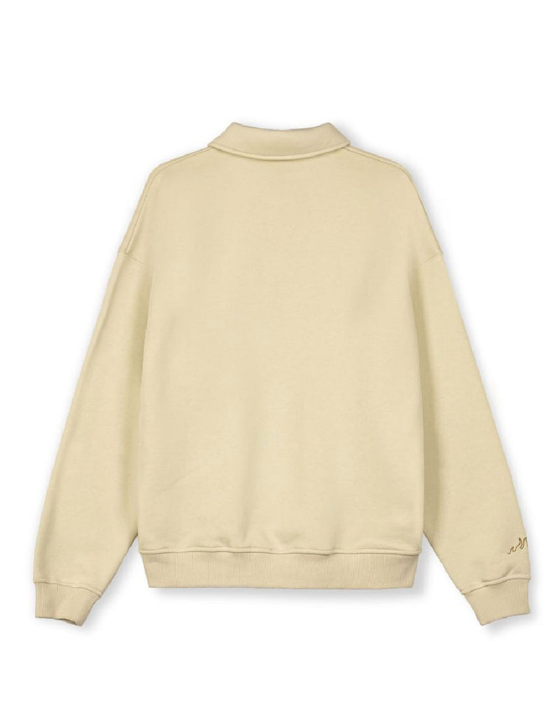 Sudadera Grimey The Lower Depths Polo Beige Unisex