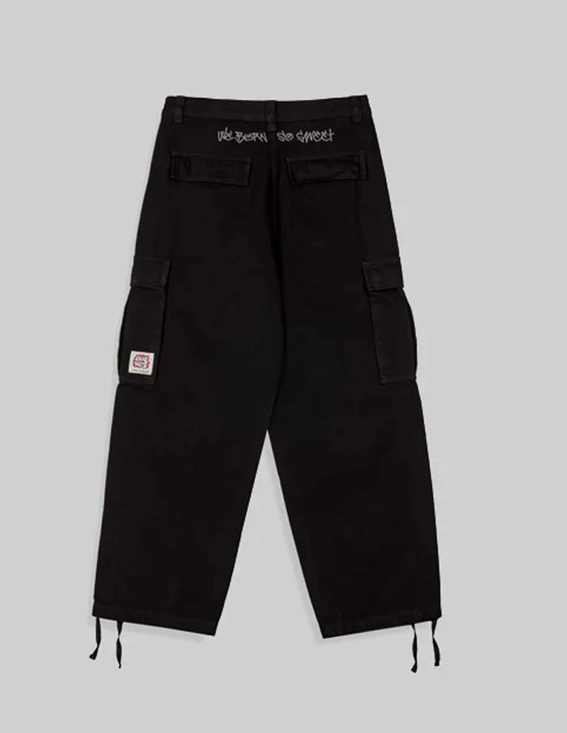 Pantalón Grimey The Shelter Regilar Denim Negro Unisex
