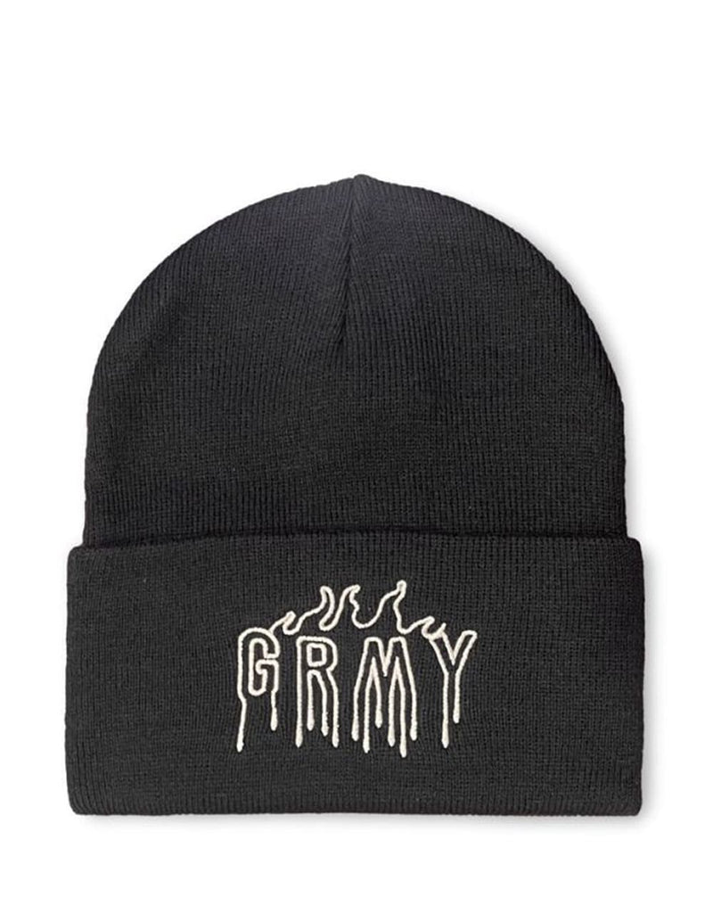 Gorro Grimey Back at You Negro Unisex