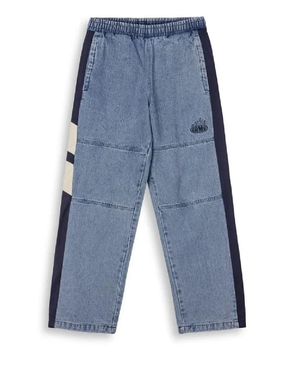 Pantalón Vaquero Grimey Scratching Memories Azul Unisex