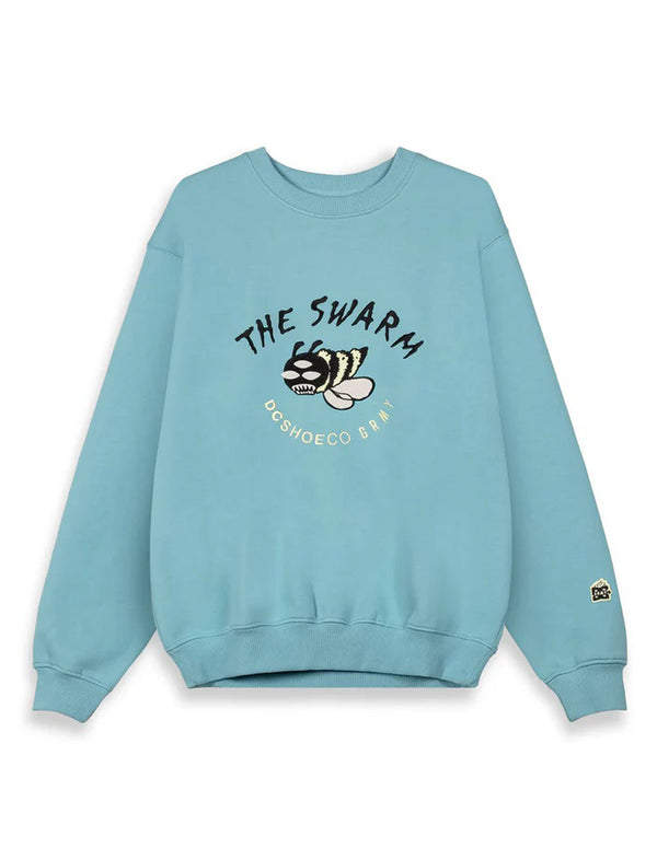 Sudadera Grimey The Swarm Dc Shoes X Grimey Azul Unisex