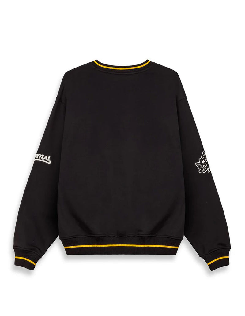 Sudadera Grimey Mud´S The Residence Negra Unisex