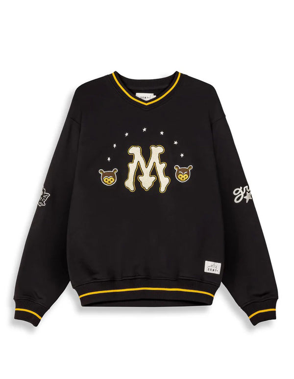 Sudadera Grimey Mud´S The Residence Negra Unisex