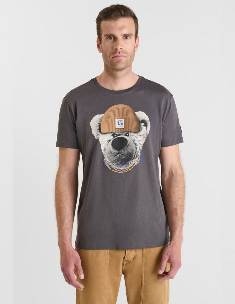 Camiseta Le Temps des Cerises Astor Gris Hombre