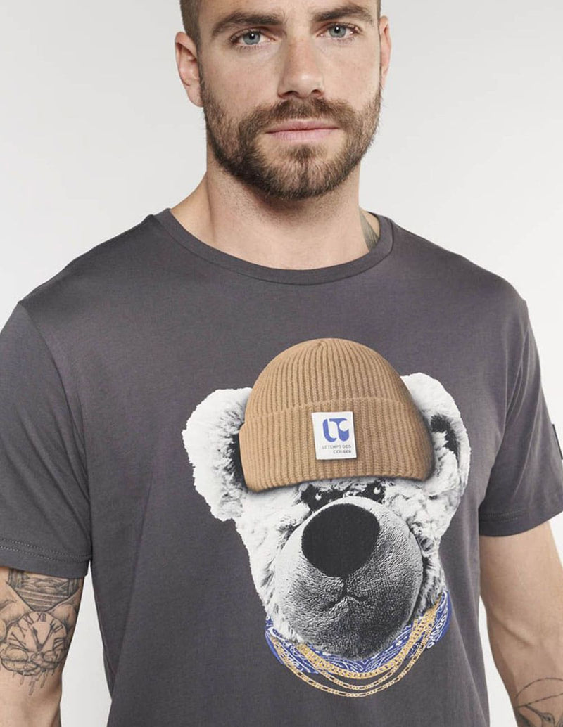 Camiseta Le Temps des Cerises Astor Gris Hombre