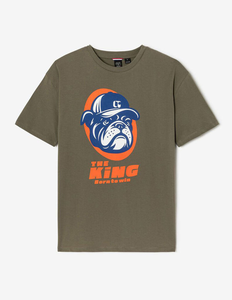 Camiseta Le Temps des Cerises Briggs Verde Hombre