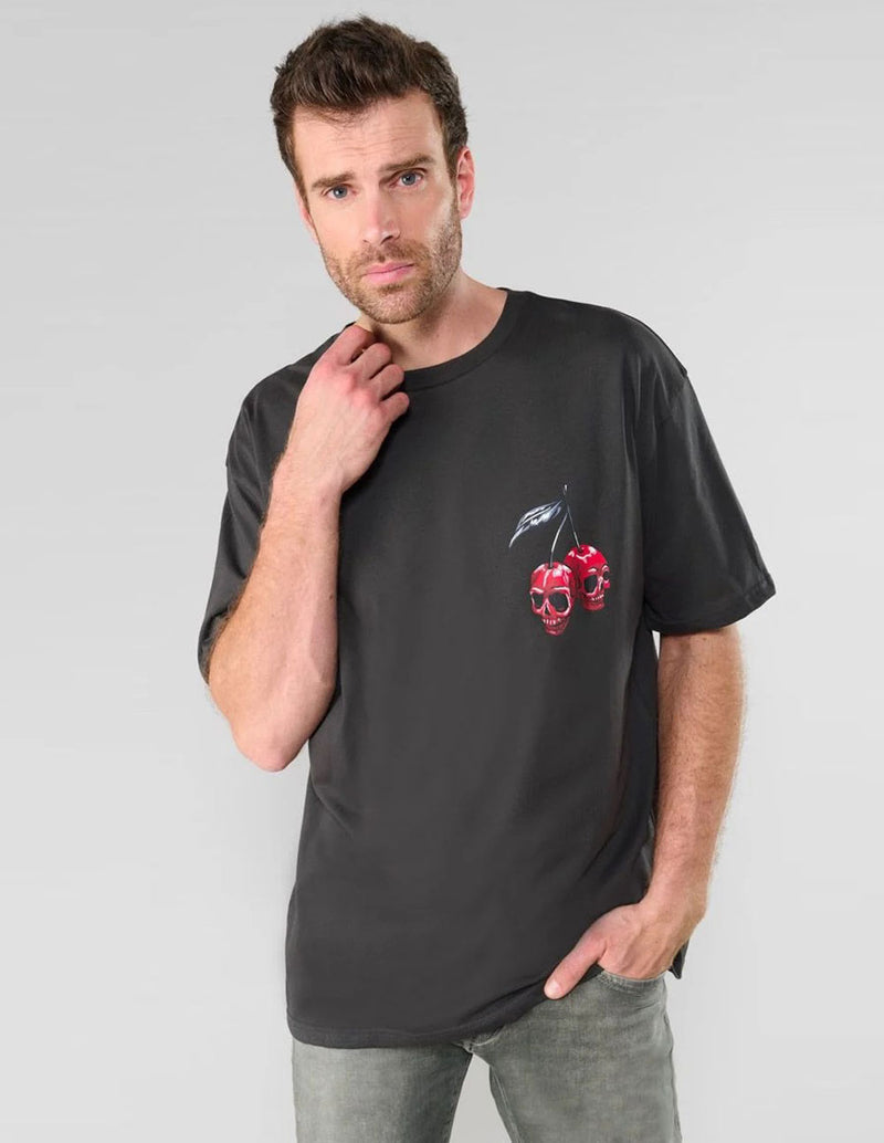 Camiseta Le Temps des Cerises Caldwell Gris Oscura Hombre