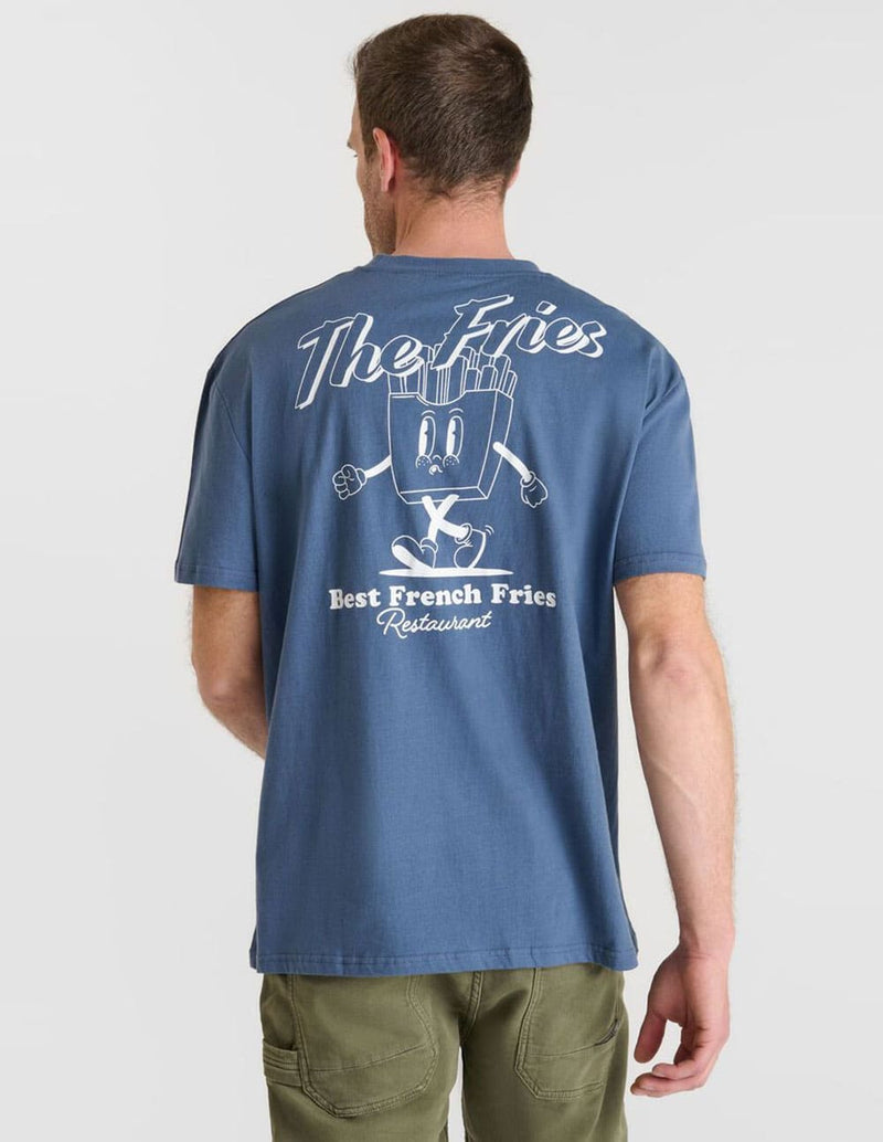 Camiseta Le Temps des Cerises Coura Azul Hombre