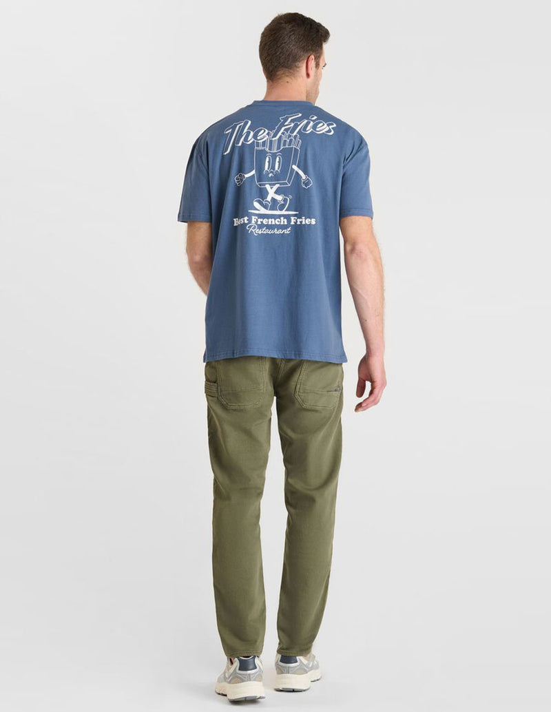 Camiseta Le Temps des Cerises Coura Azul Hombre
