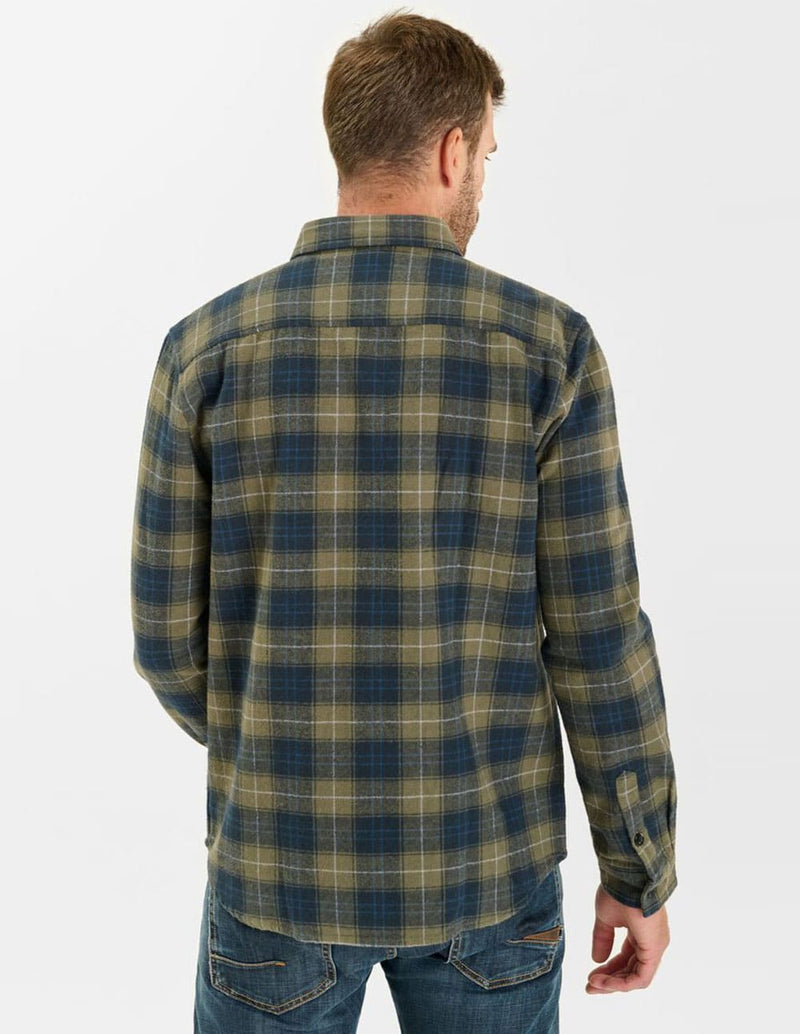 Camisa Le Temps des Cerises Ezir Azul  Hombre