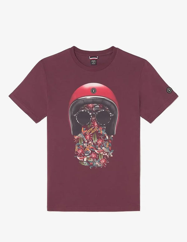 Camiseta Le Temps des Cerises Gregor Morada Hombre