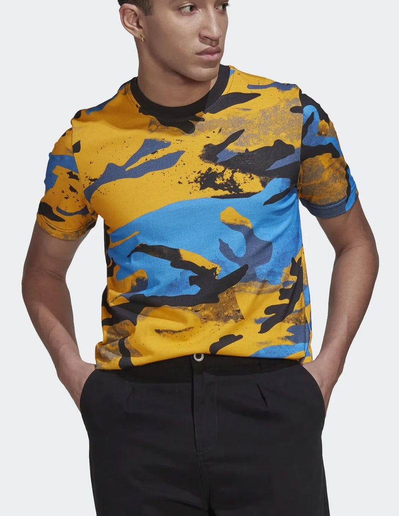Camiseta adidas Estampada Multicolor Hombre