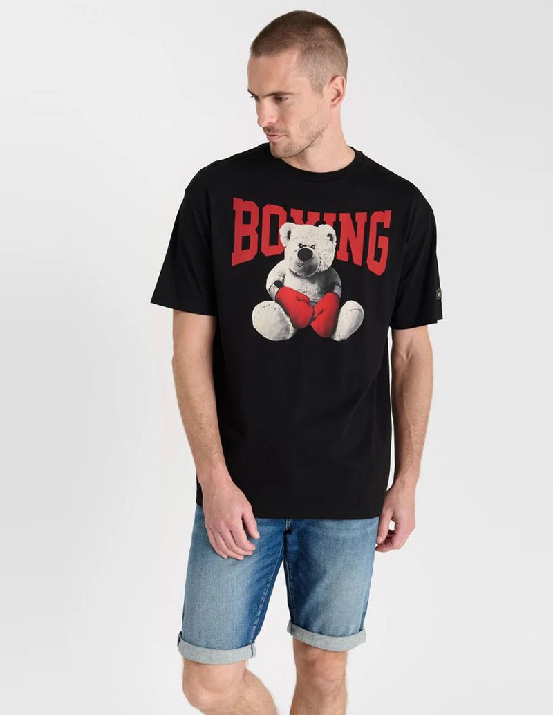 Camiseta Le Temps des Cerises Minke Negra Hombre