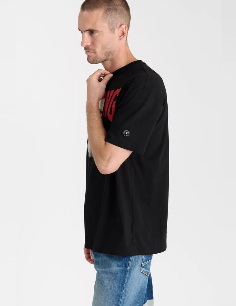 Camiseta Le Temps des Cerises Minke Negra Hombre