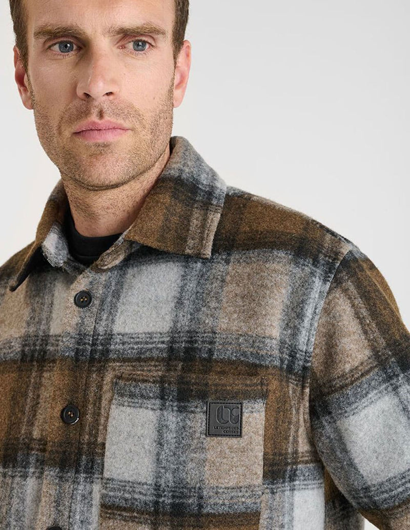 Chaqueta Le Temps des Cerises Pigan Multicolor Hombre