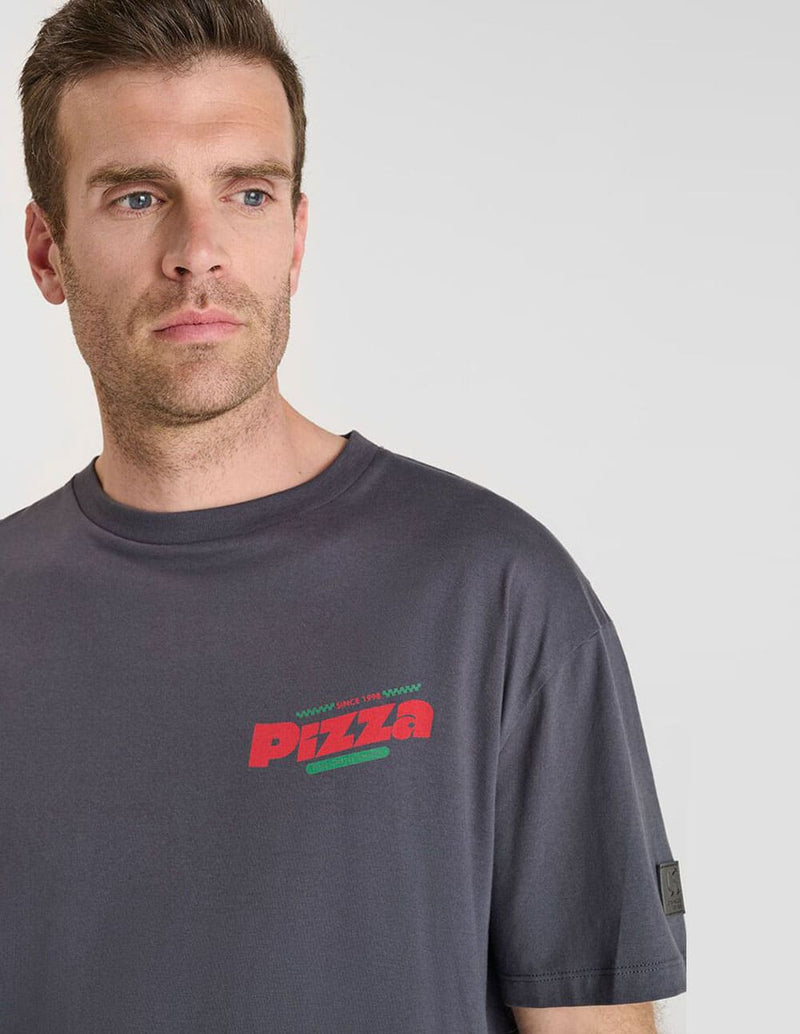 Camiseta Le Temps des Cerises Quinne Gris Hombre