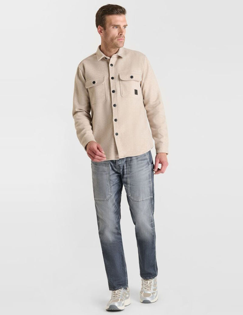 Chaqueta Le Temps des Cerises Rimac Beige Hombre